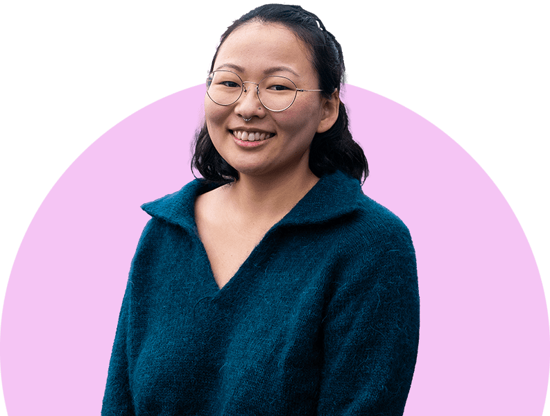 A happy patient of Green Lake Oral + Facial Surgery